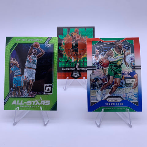 Shawn Kemp 2018 Optic Lime Green Prizm #’d /175