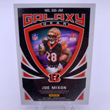 Joe Mixon 2021 Obsidian Galaxy Gear #’d 90/100