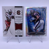 Jadeveon Clowney 2014 Bowman Chrome RC Pulsar #’d 80/271 + 2015 National Treasures Materials #’d 89/99