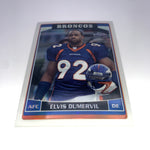 Elvis Dumervil 2006 Topps Chrome RC Refractor