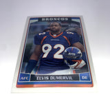 Elvis Dumervil 2006 Topps Chrome RC Refractor