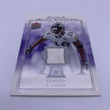 Ed Reed 2006 Fleer Ultra Award Winners Relic