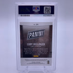 PSA 10 Cody Bellinger 2019 Panini Black Friday Galactic Windows #’d 13/25