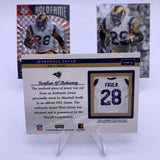 Marshall Faulk 2002 Playoff Piece of the Game Relic