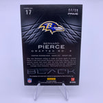 Bernard Pierce 2012 Panini Black Prime Signature Materials #’d 04/99