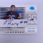 Travis Henry 2001 Upper Deck Ungraded Rookie Signature #’d 30/750