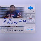 Travis Henry 2001 Upper Deck Ungraded Rookie Signature #’d 30/750