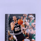 Manu Ginobili 2009 Topps Championship Material Relic