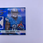 Eric Ebron 2014 Certified New Generation Materials Mirror Blue #’d 86/99