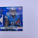 Eric Ebron 2014 Certified New Generation Materials Mirror Blue #’d 86/99