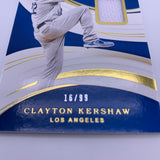 Clayton Kershaw 2020 Immaculate Collection #’d /99