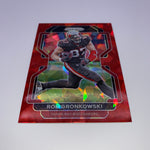 Rob Gronkowski 2021 Panini Prizm Orange/Red Prizm Lot