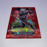 Rob Gronkowski 2021 Panini Prizm Orange/Red Prizm Lot