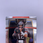 Tom Brady 2021 Select Red Yellow Die Cut Bundle